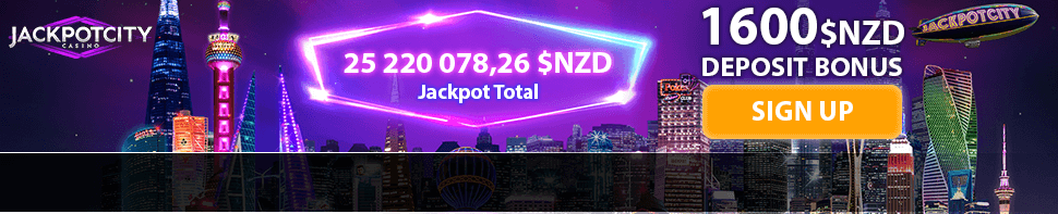 Jackpot City NZ Casino Móvil $NZD Bono de Bienvenida