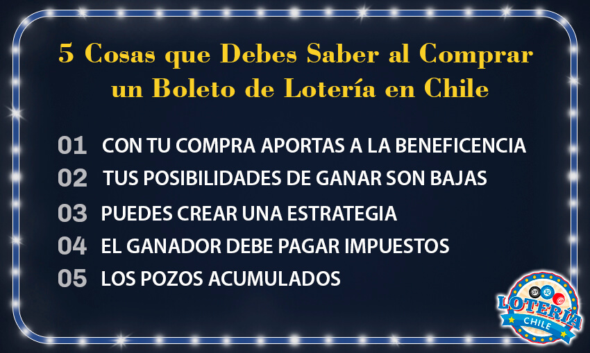 5 Cosas que Debes Saber al Comprar un Boleto de Lotería en Chile