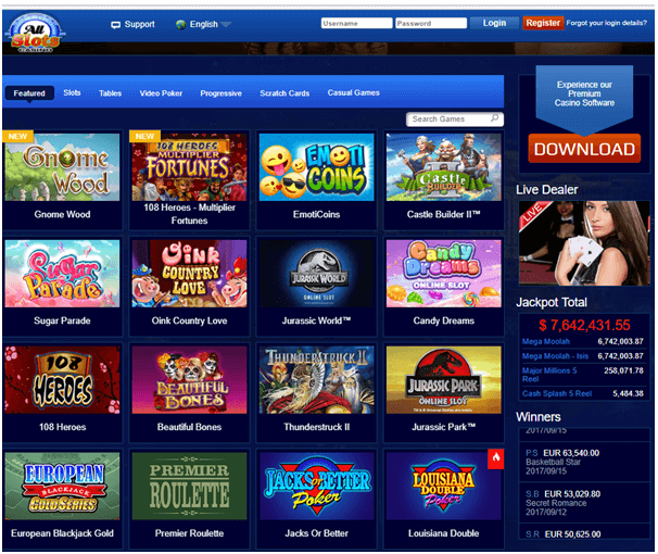All slots casino juegos