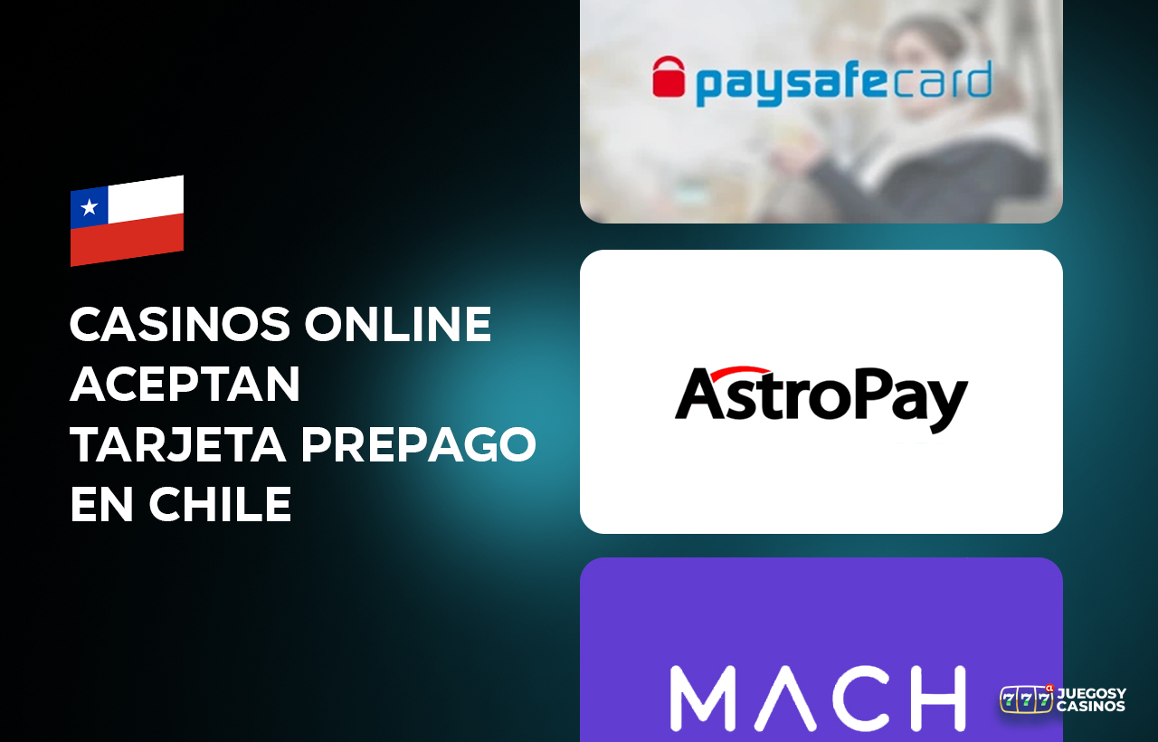 Casinos Online Aceptan Tarjeta Prepago en Chile