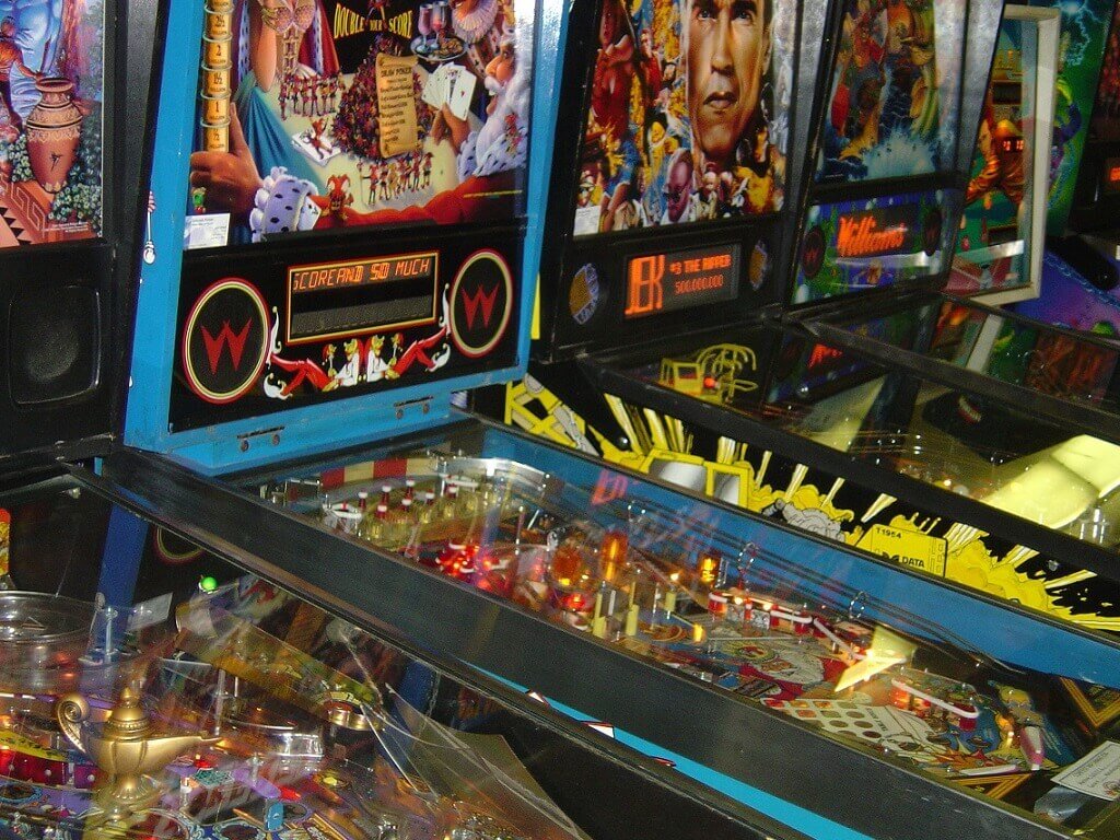 Máquinas pinball tragamonedas