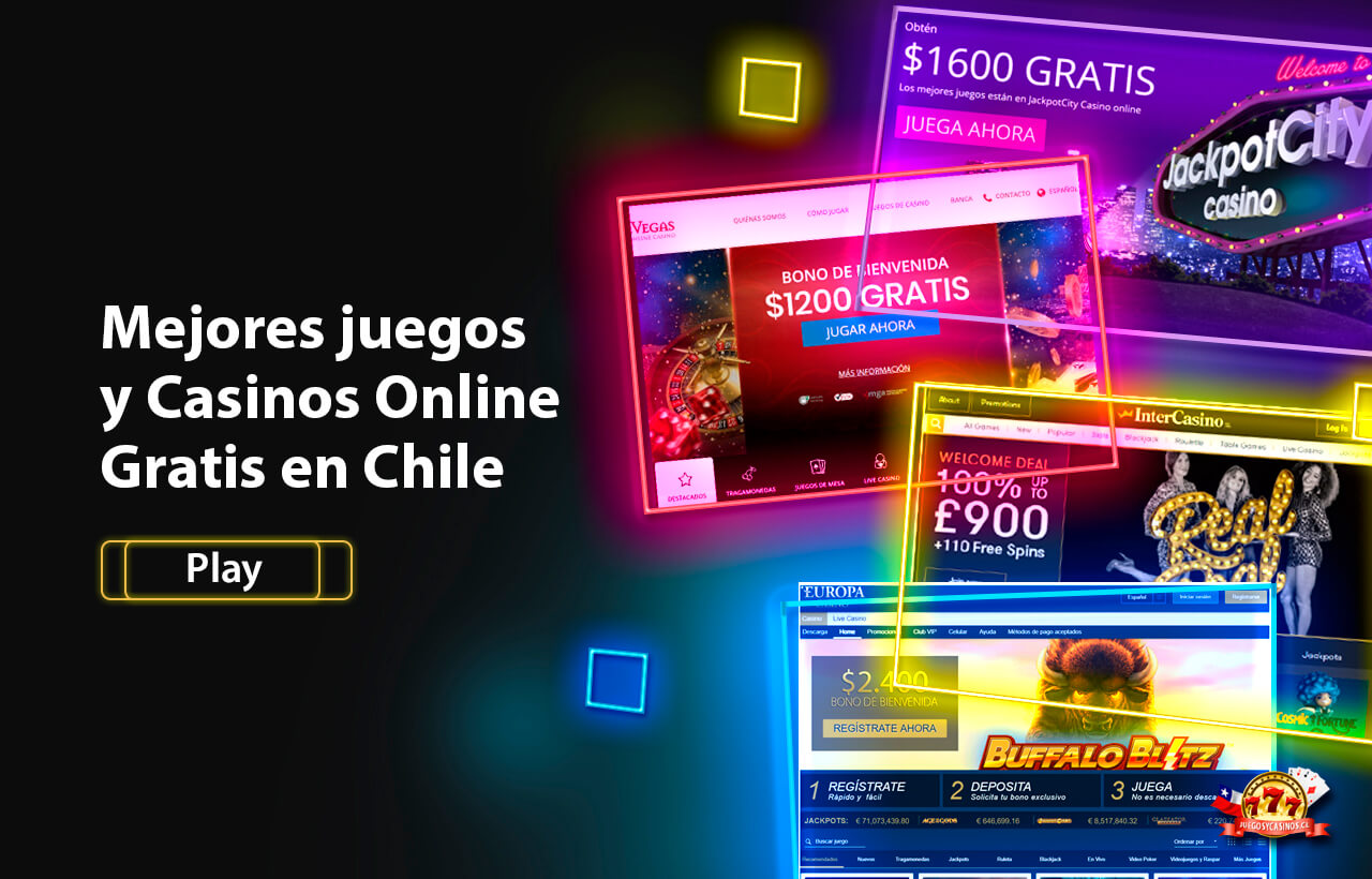 Mejores juegos y Casinos Online Gratis en Chile