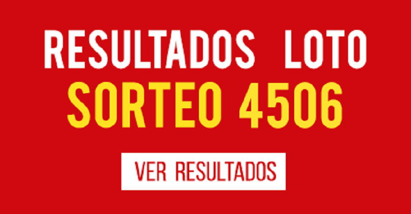 Loto Sorteo 4501 Resultados